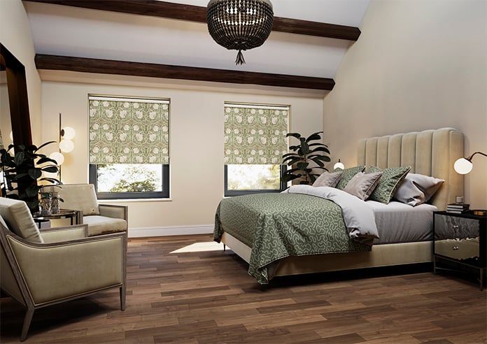 William Morris At Home Pimpernel, Nettle - Twist&Fit Roller Blind - Image 7